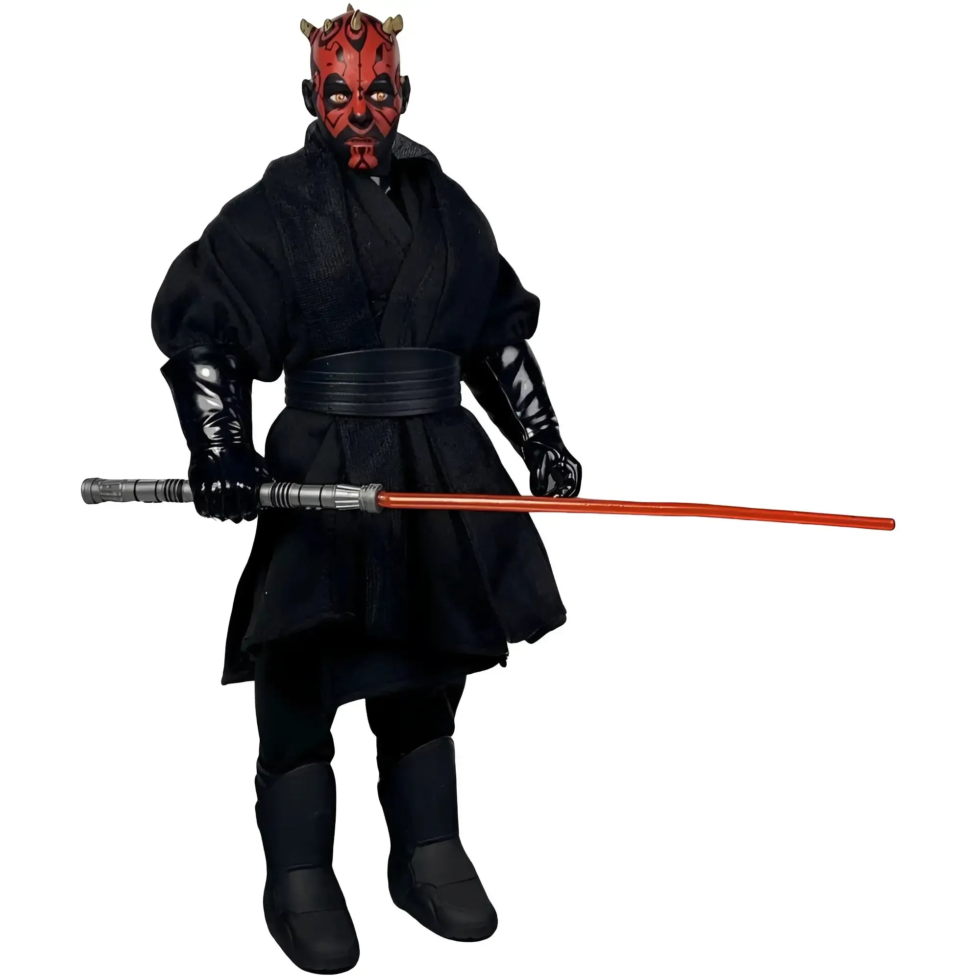 Star Wars: Episode I [The Phantom Menace] - Darth Maul with Lightsaber Action Figure (12") - Hasbro - Action Collection Series (1998) - Image 2