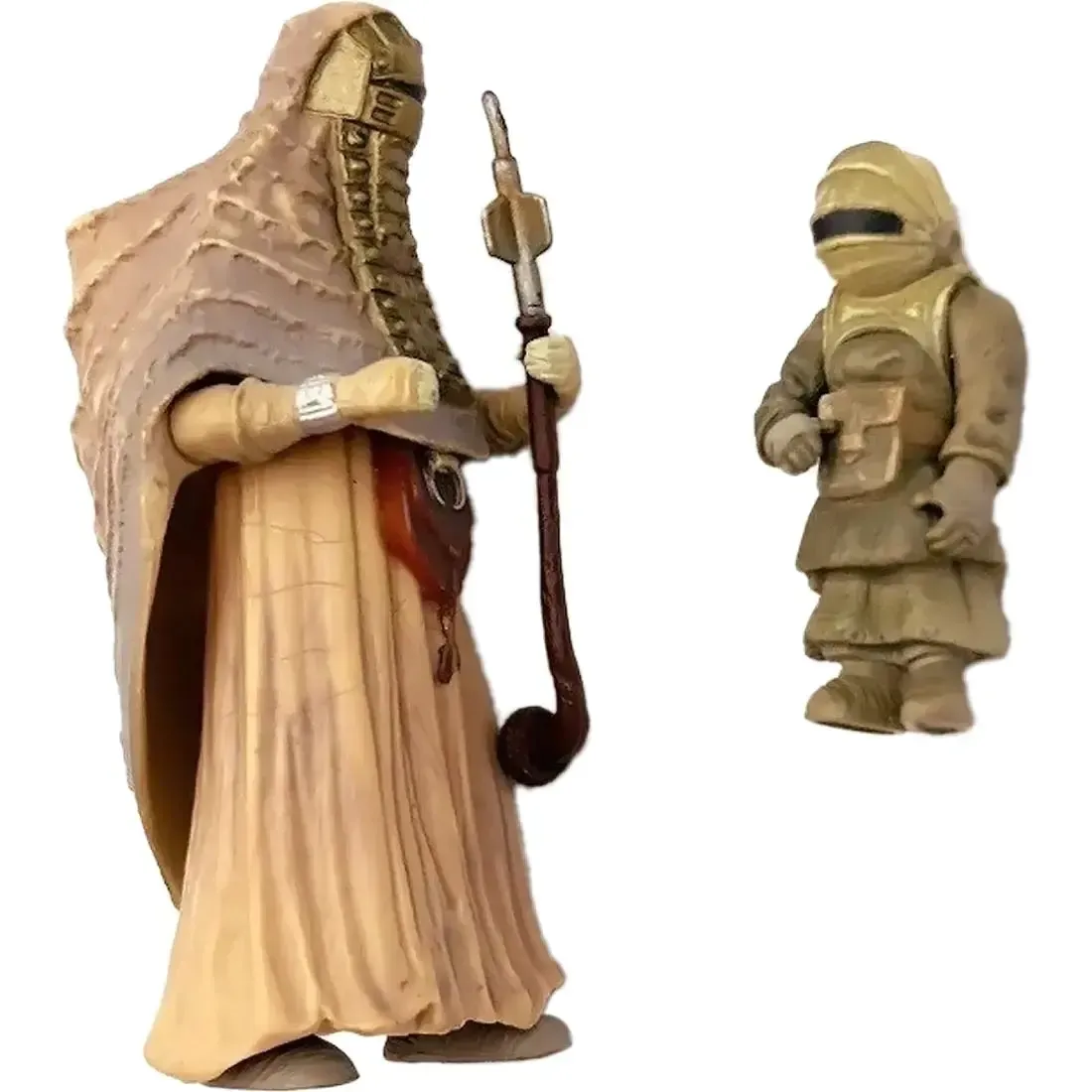 Star Wars: Episode II [Attack of the Clones] - Female Tusken Raider with Tusken Child Action Figure (3.75") - Hasbro - Collection 2, #08 (2002) - Image 5