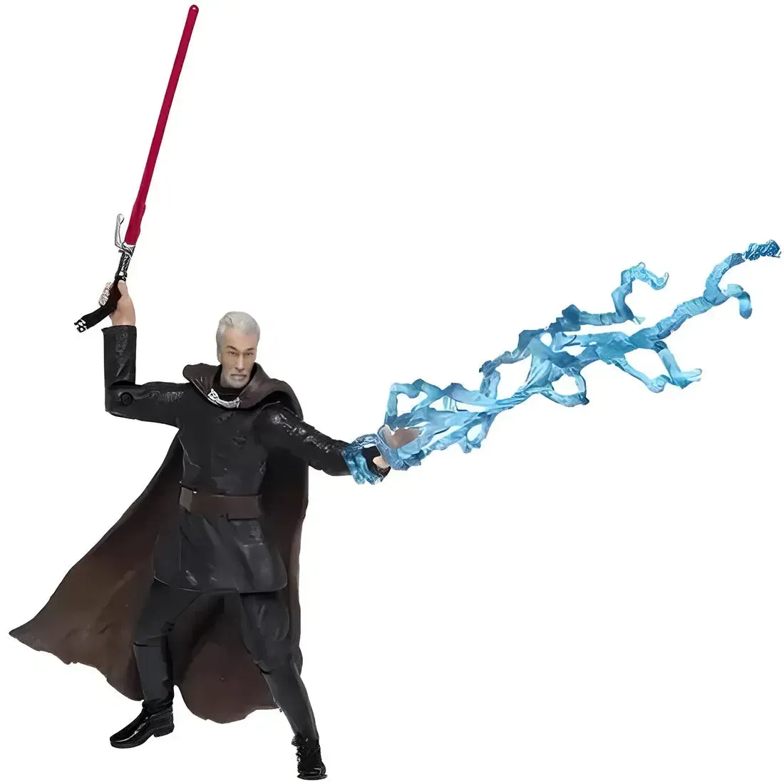 Star Wars: Episode II [Attack of the Clones] - Geonosian Escape Darth Tyranus Action Figure (3.75") - Hasbro - Collection 1, #03 (2002) - Image 2