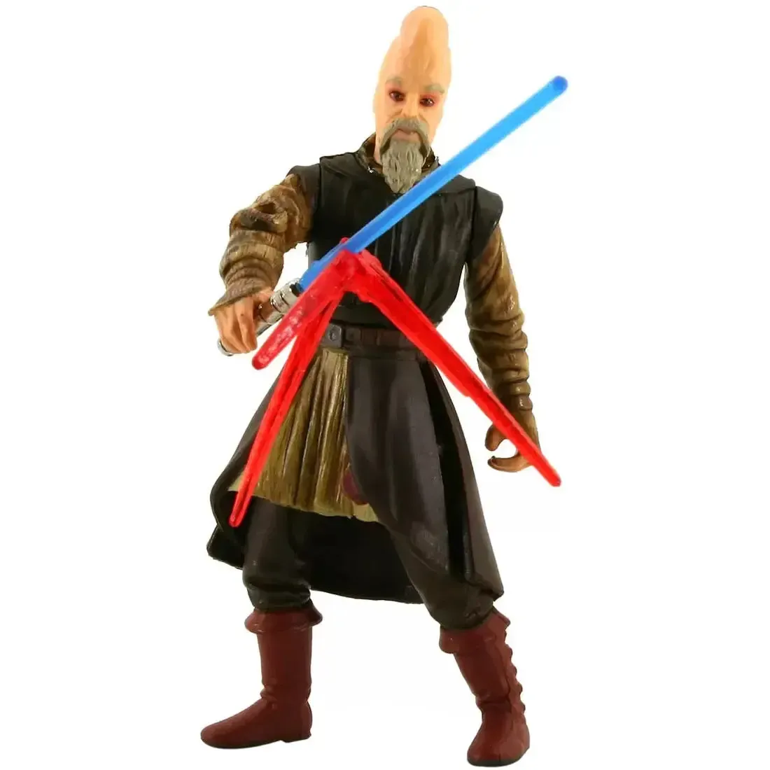 Star Wars: Episode II [Attack of the Clones] - Jedi Master Ki-Adi-Mundi Action Figure (3.75") - Hasbro - Collection 2, #44 (2002) - Image 2