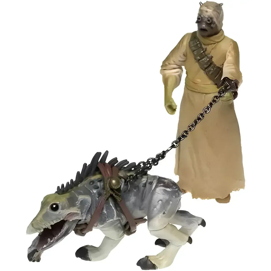 Star Wars: Episode II [Attack of the Clones] - Tusken Raider with Massiff Action Figure (3.75") - Hasbro - Collection 2, #52 (2002) - Image 2