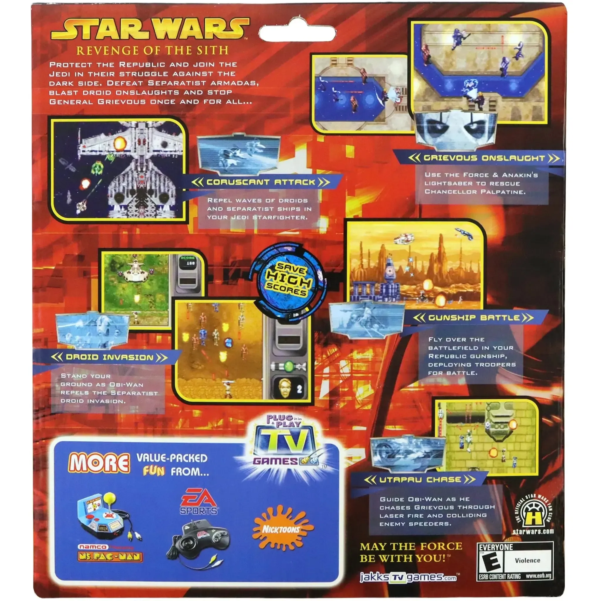 Star Wars: Episode III [Revenge of the Sith] - Darth Vader Plug & Play TV Electronic Game - JAKKS Pacific - (2005) - Image 2