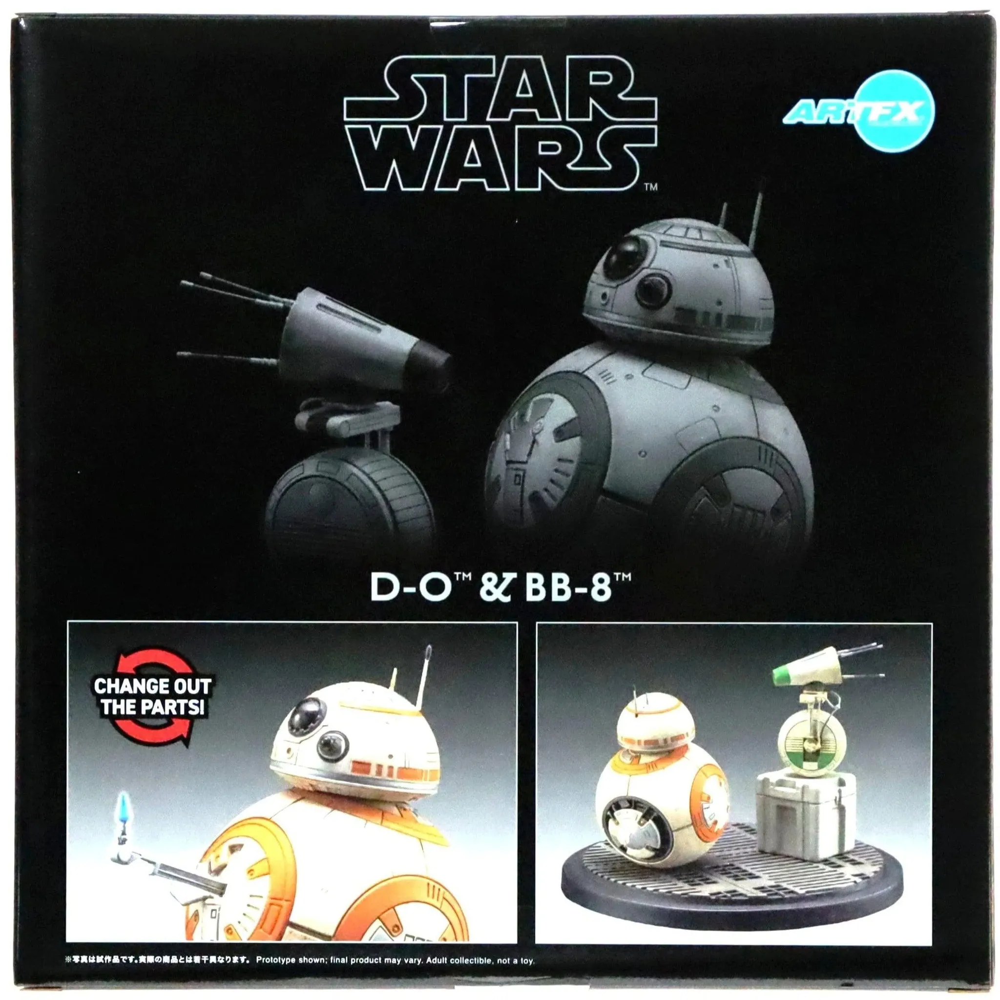 Star Wars: Episode IX [The Rise of Skywalker] - D-O & BB-8 Figure Model Kit (1:7 Scale) - Kotobukiya - ArtFX Series - Image 4