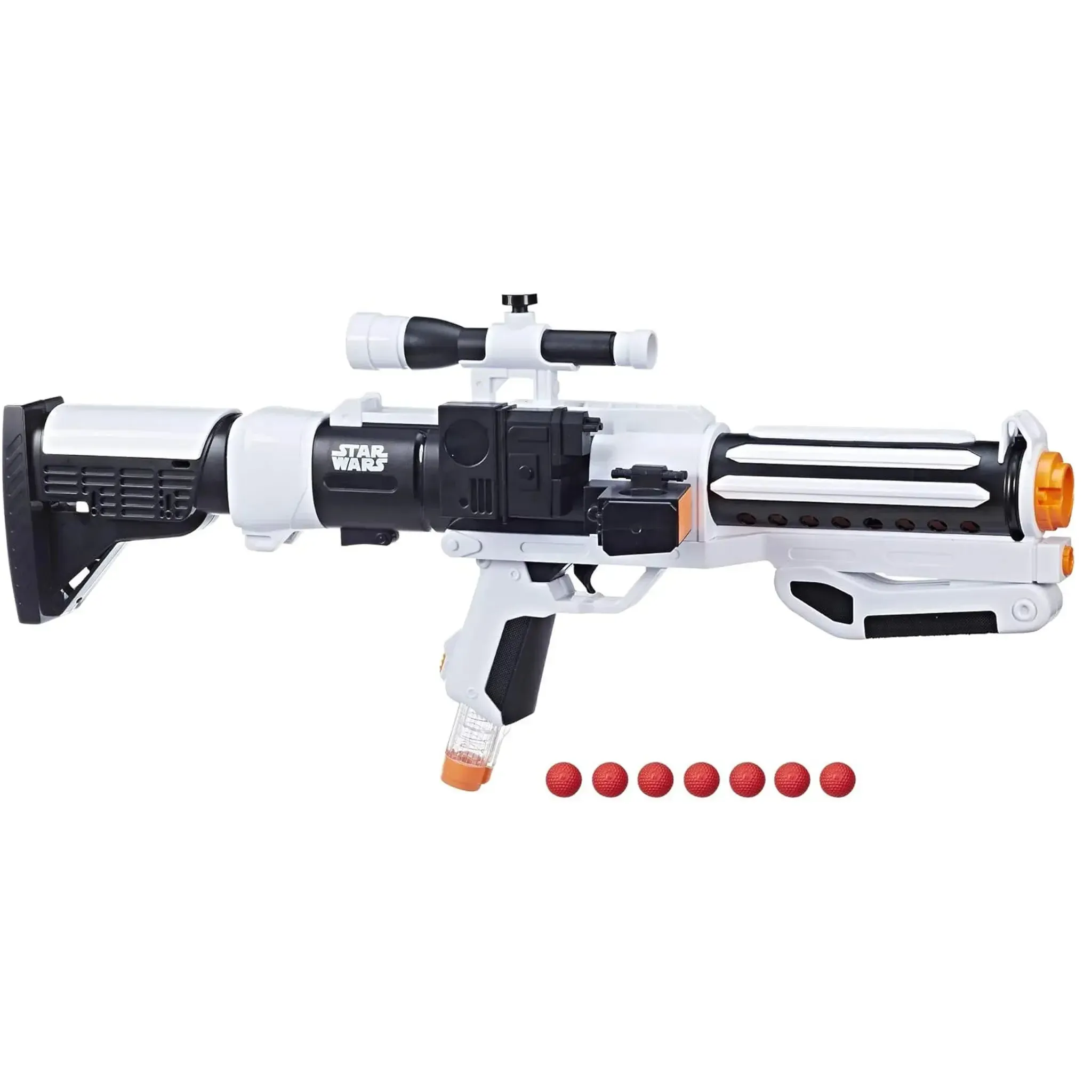 Star Wars [First Order] - Stormtrooper Bolt-Action Foam Ball Blaster - Hasbro - NERF Rival Series - (2017) - Image 4
