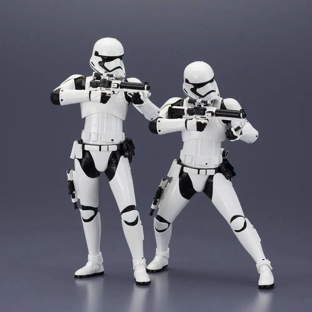 Star Wars - First Order Stormtrooper Figure Set (2 Pack) - Kotobukiya - ArtFX+ Series - Image 2