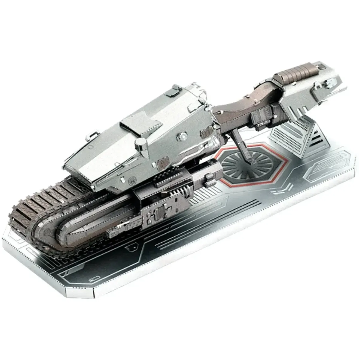 Star Wars - First Order Treadspeeder Figure Model Kit (Steel, Challenging Difficulty) - Fascinations - Metal Earth Series - Image 2