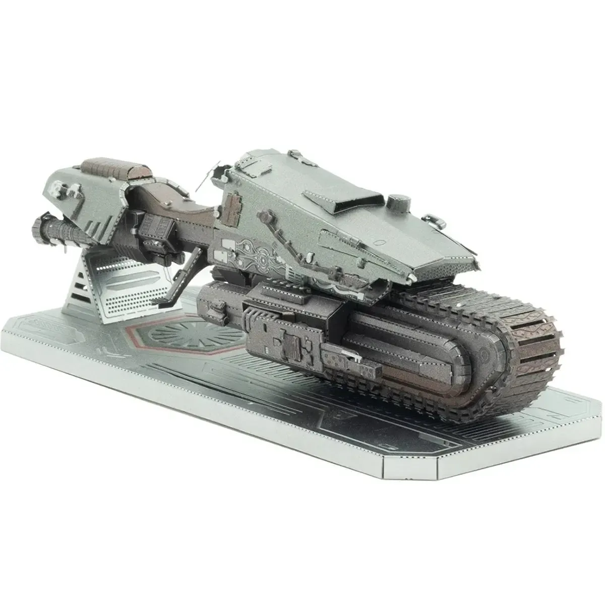 Star Wars - First Order Treadspeeder Figure Model Kit (Steel, Challenging Difficulty) - Fascinations - Metal Earth Series - Image 8