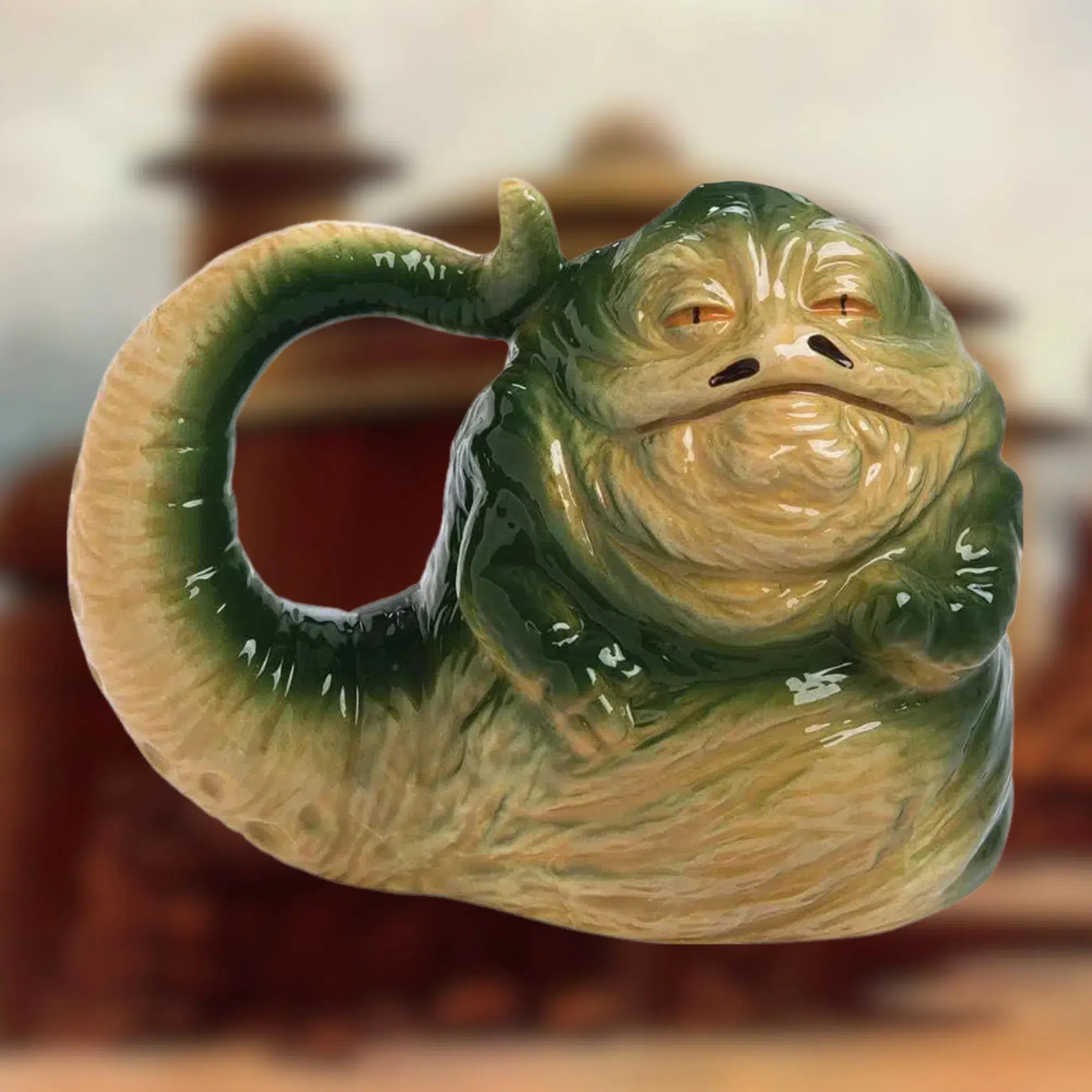 Star Wars - Jabba the Hutt Sculpted Mug (Ceramic, 20 oz.) - Bioworld - Image 4