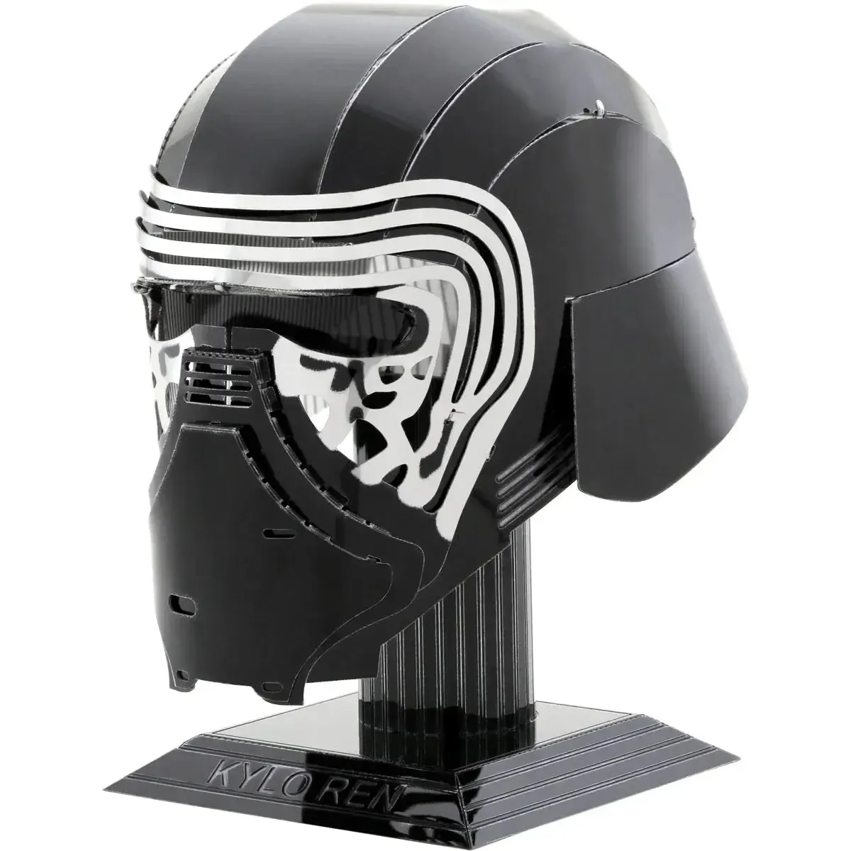 Star Wars - Kylo Ren Helmet Figure Model Kit (Steel, Moderate Difficulty) - Fascinations - Metal Earth Series - Image 2