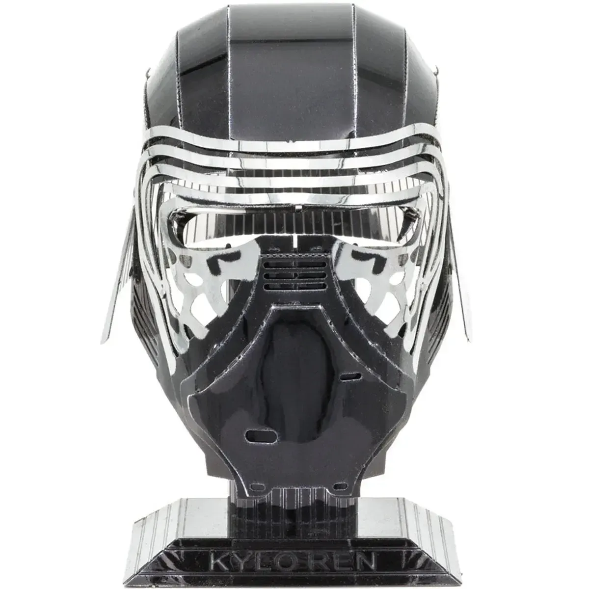 Star Wars - Kylo Ren Helmet Figure Model Kit (Steel, Moderate Difficulty) - Fascinations - Metal Earth Series - Image 4