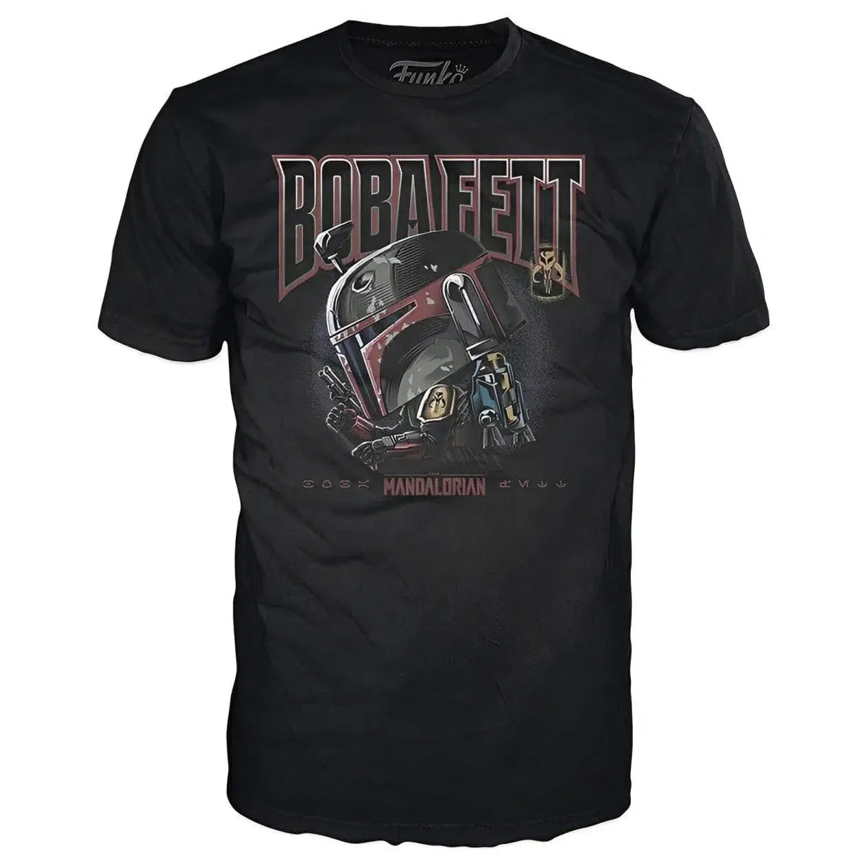 Star Wars - Metal Boba Fett Figure & T-Shirt Gift Set (#462) - Funko - Pop! Tees - Image 3