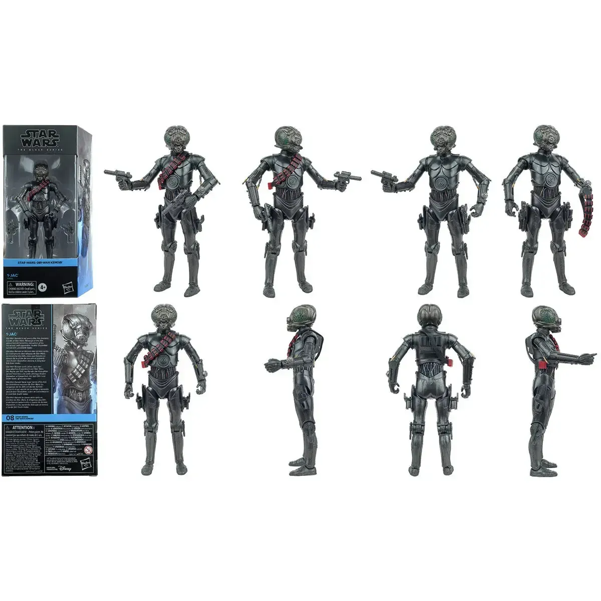 Star Wars: Obi-Wan Kenobi - 1-JAC Action Figure (6") - Hasbro - The Black Series - Image 2