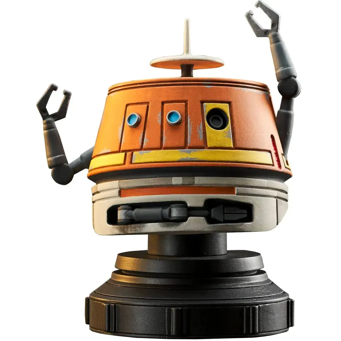 Star Wars - Pilot Hera Syndulla & Droid Chopper Mini-Bust Statue Figure Set (1:7 Scale, Limited Edition: 1 of 3,000) - Gentle Giant Ltd. - Image 3