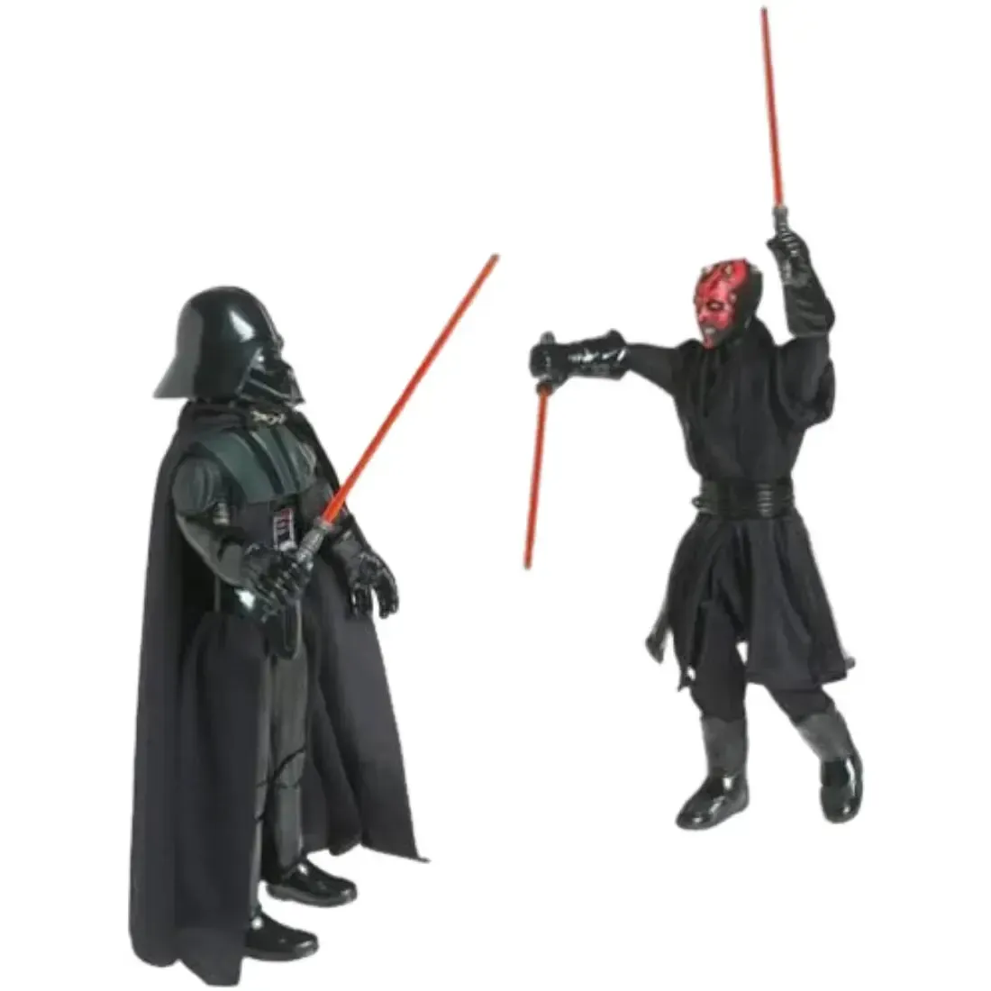 Star Wars [Power of the Jedi] - Sith Lords Darth Vader & Darth Maul Action Figure Set (12") - Hasbro (2000) - Image 2