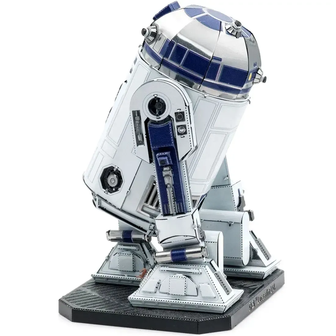 Star Wars - R2-D2 Figure Model Kit (Steel, Moderate Difficulty) - Fascinations - Metal Earth Premium Series - Image 5