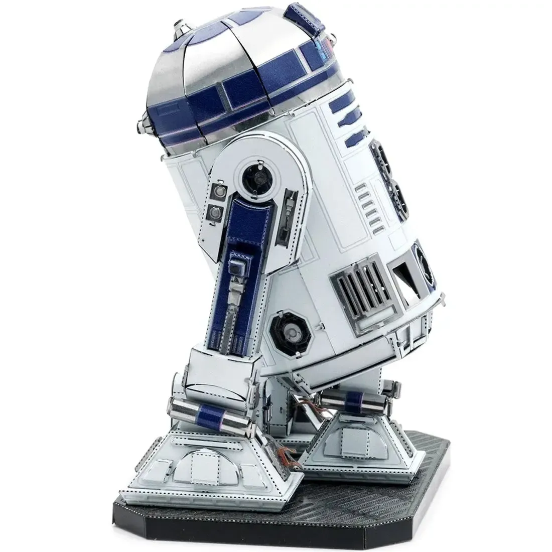 Star Wars - R2-D2 Figure Model Kit (Steel, Moderate Difficulty) - Fascinations - Metal Earth Premium Series - Image 6