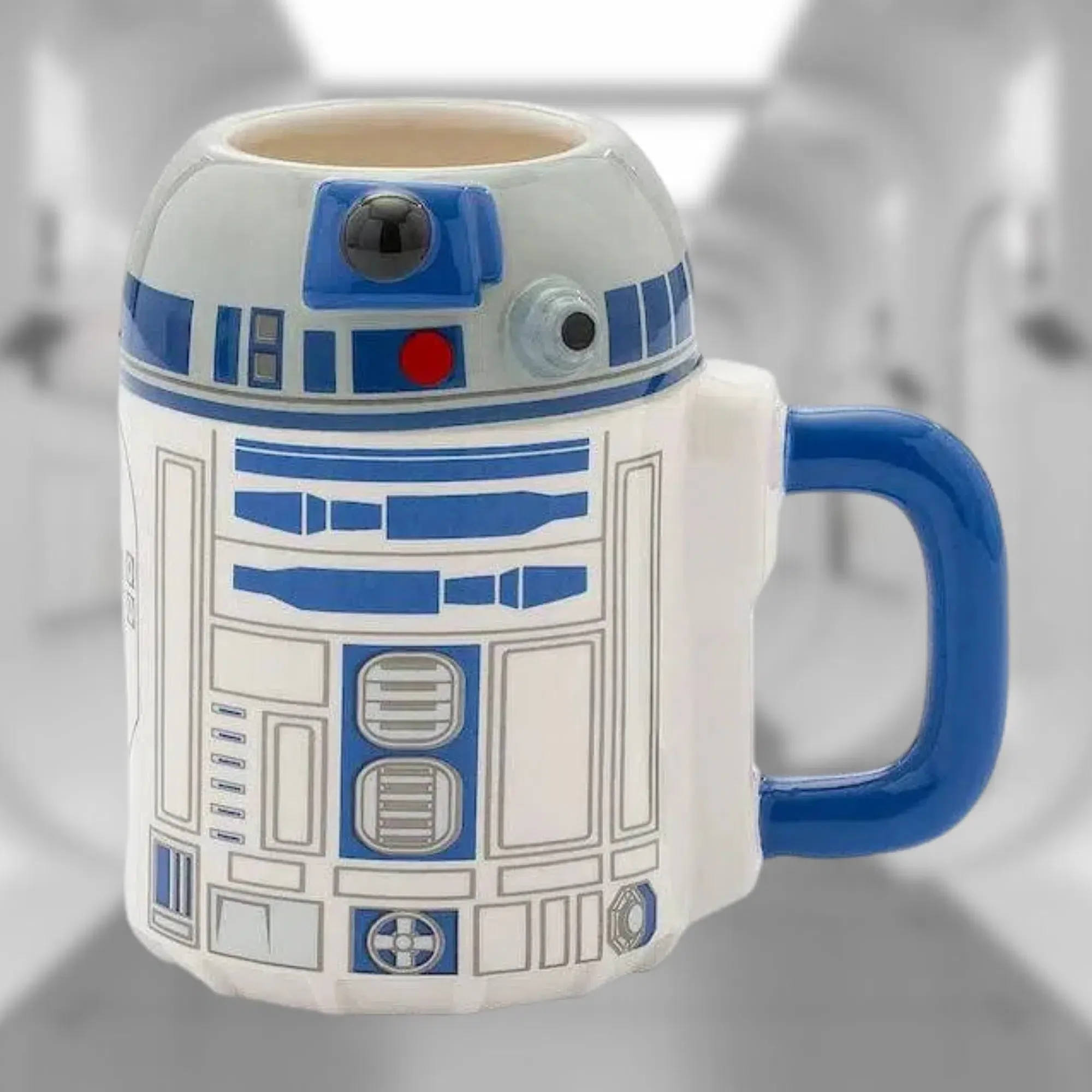 Star Wars - R2-D2 Sculpted Mug (Ceramic, 20 oz.) - Bioworld - Image 2