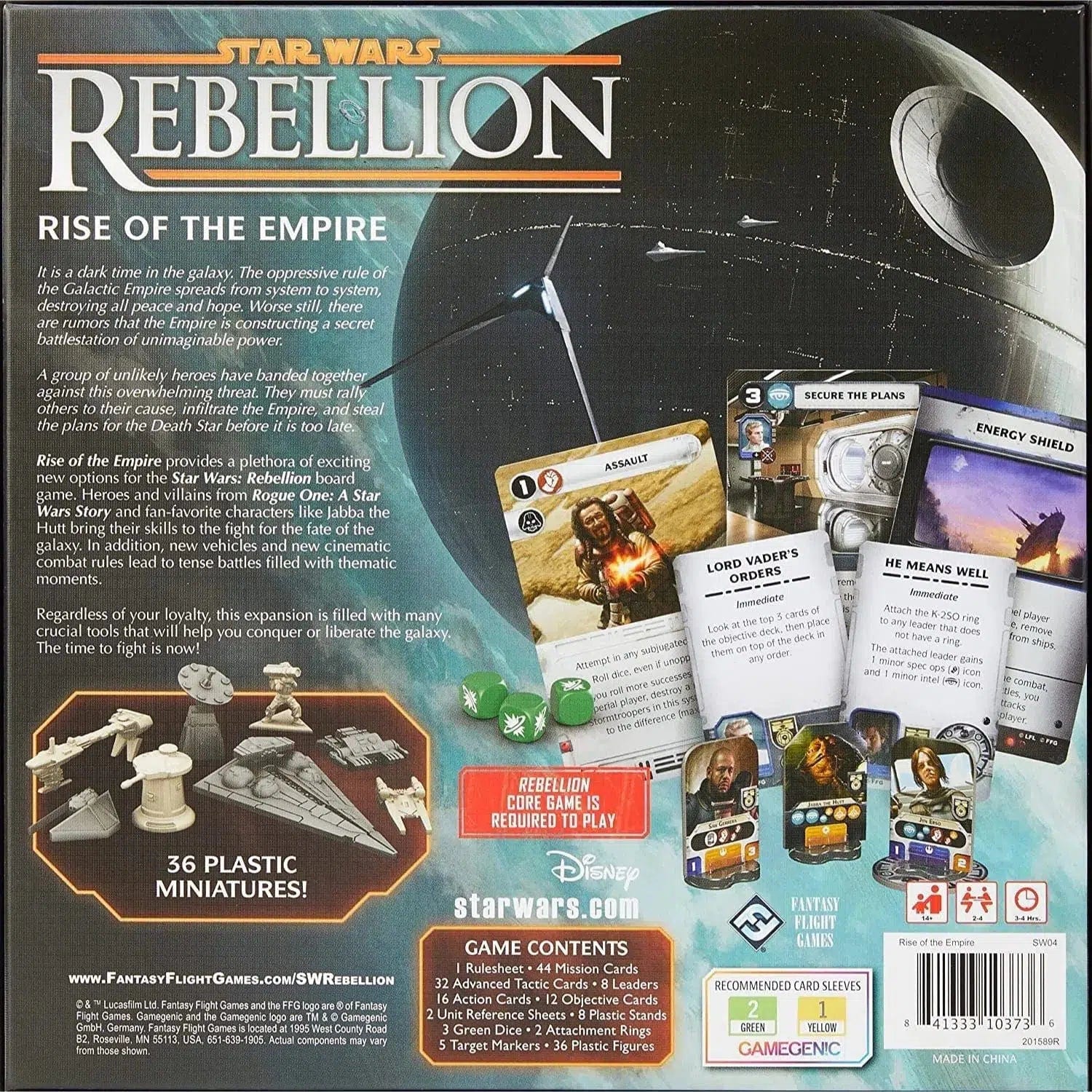 Star Wars: Rebellion - Rise of the Empire - Expansion Pack - Image 3
