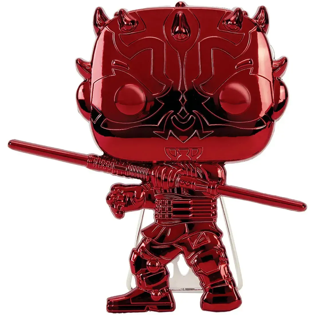 Star Wars - Red Darth Maul Pin Badge (Enamel) - Funko - Pop! Pin Series (52) - Image 2