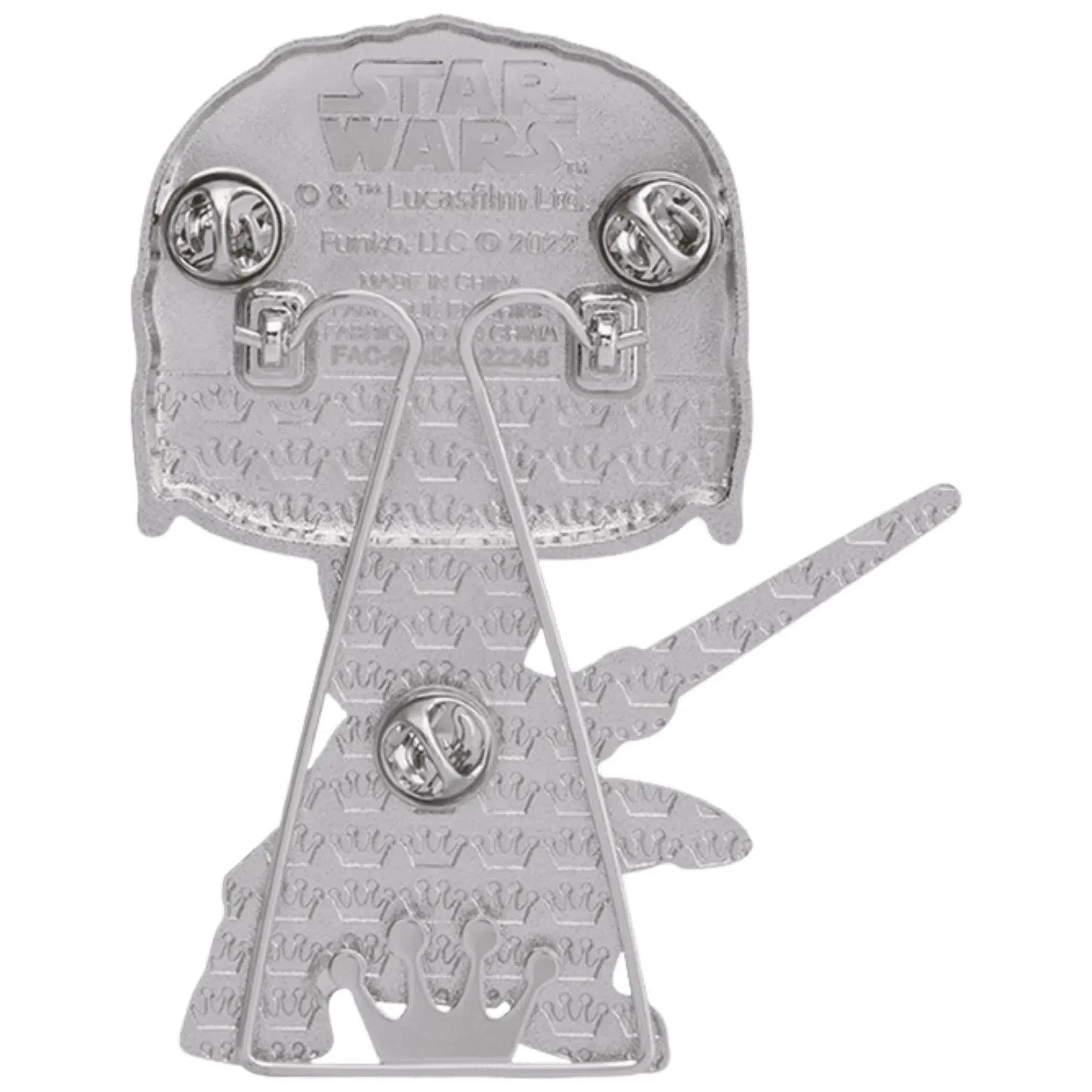 Star Wars - Rey Pin Badge (#28, Glows in the Dark, Enamel) - Funko - Pop! Pin Series - Image 3