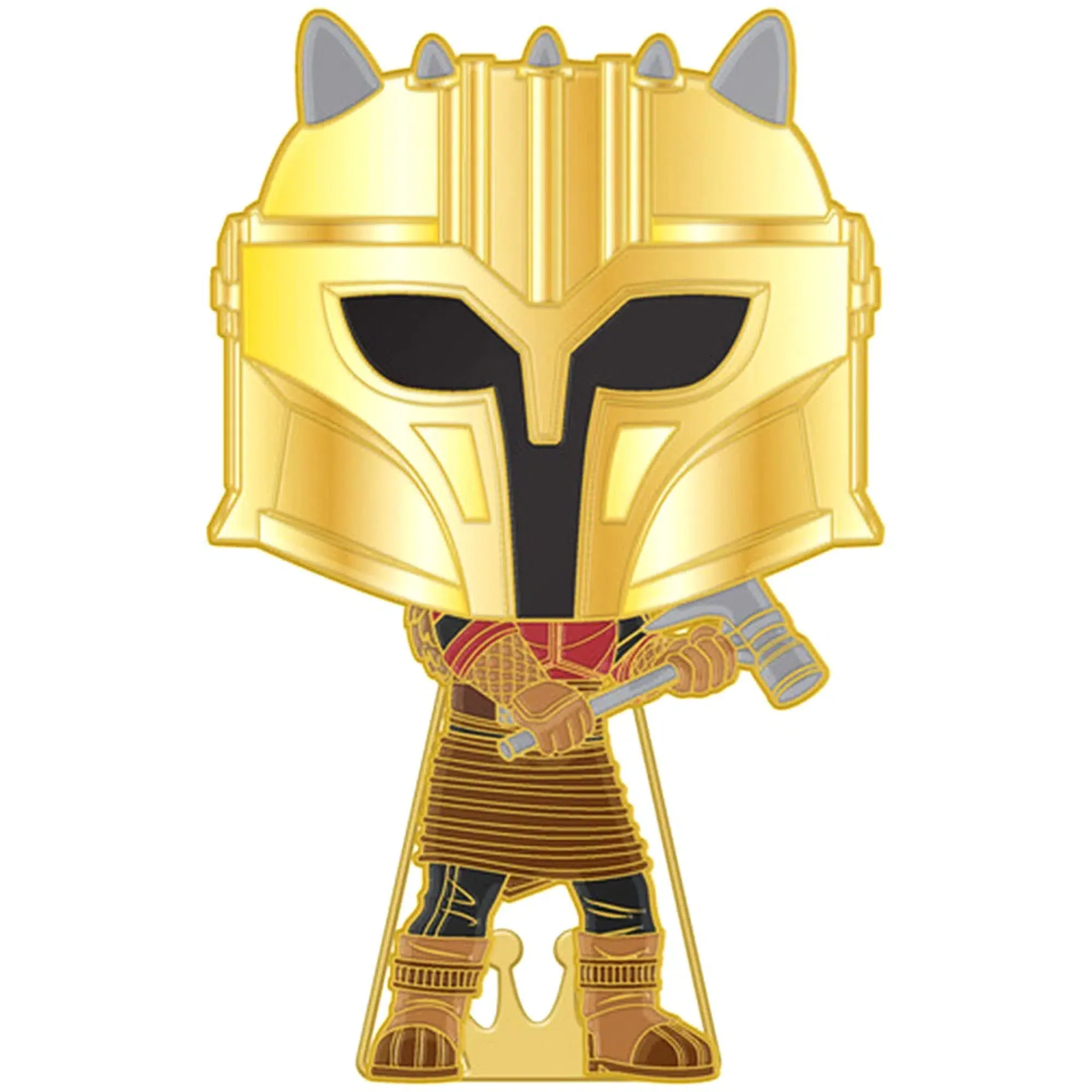 Star Wars - The Armorer Pin Badge with Stand (Enamel) - Funko - Pop! Pin Series (46) - Image 2