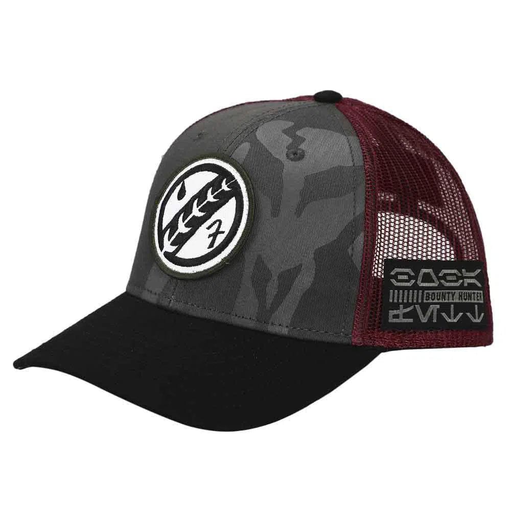 Star Wars: The Book of Boba Fett - Mandalorian Crest Trucker Hat - Bioworld - Image 3