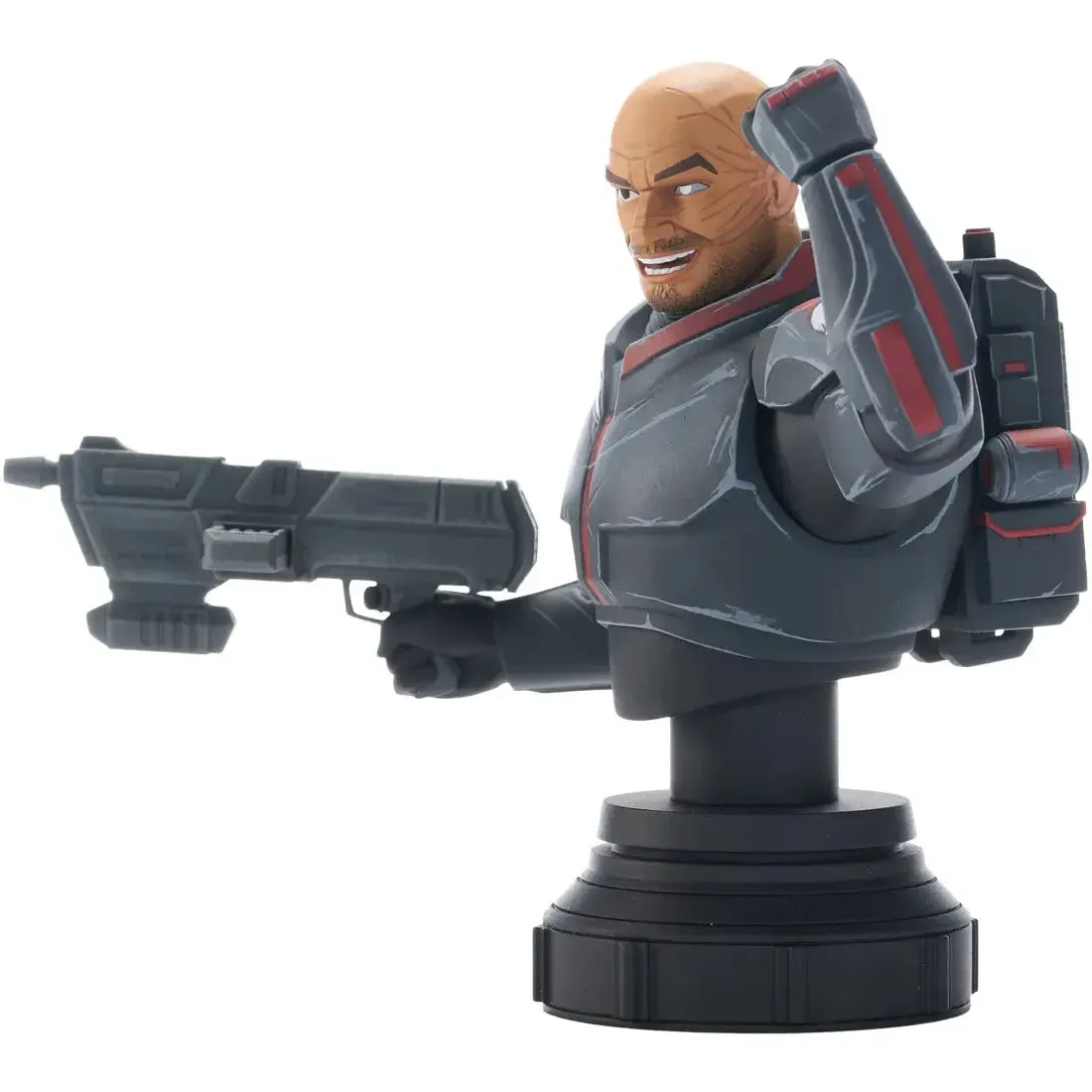 Star Wars: The Clone Wars - Wrecker Mini-Bust Figure Statue (1:7 Scale) - Gentle Giant Ltd. - Image 2