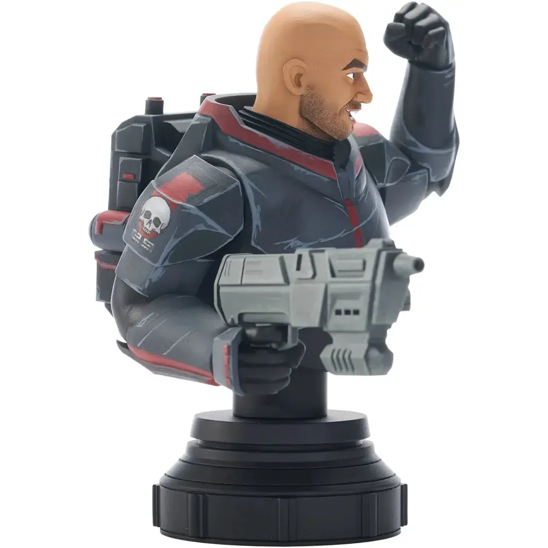 Star Wars: The Clone Wars - Wrecker Mini-Bust Figure Statue (1:7 Scale) - Gentle Giant Ltd. - Image 3