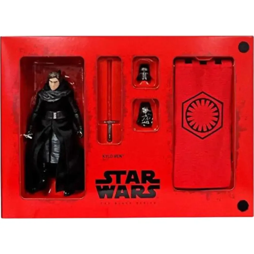 Star Wars: The Force Awakens - Snow Battle Centerpiece Kylo Ren Diorama Figure (6") - Hasbro - The Black Series, Centerpiece Collection - (2016) - Image 3