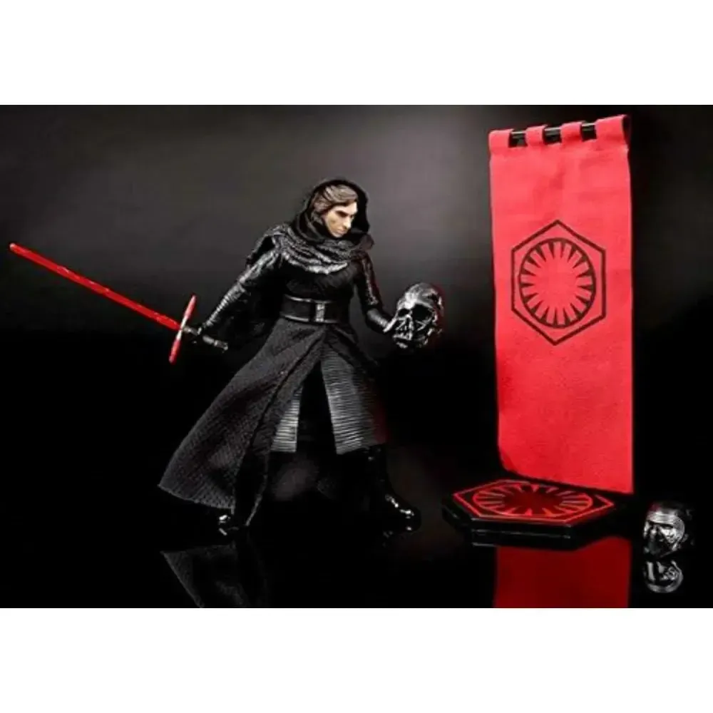 Star Wars: The Force Awakens - Snow Battle Centerpiece Kylo Ren Diorama Figure (6") - Hasbro - The Black Series, Centerpiece Collection - (2016) - Image 4