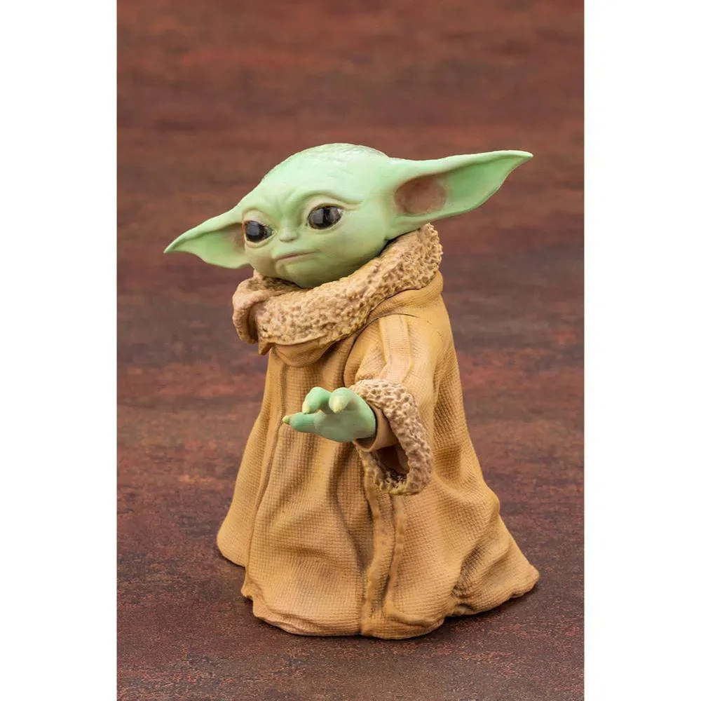 Star Wars: The Mandalorian - Din Djarin & Grogu Statue Figure (1:7 Scale) - Kotobukiya - ArtFX Series - Image 6