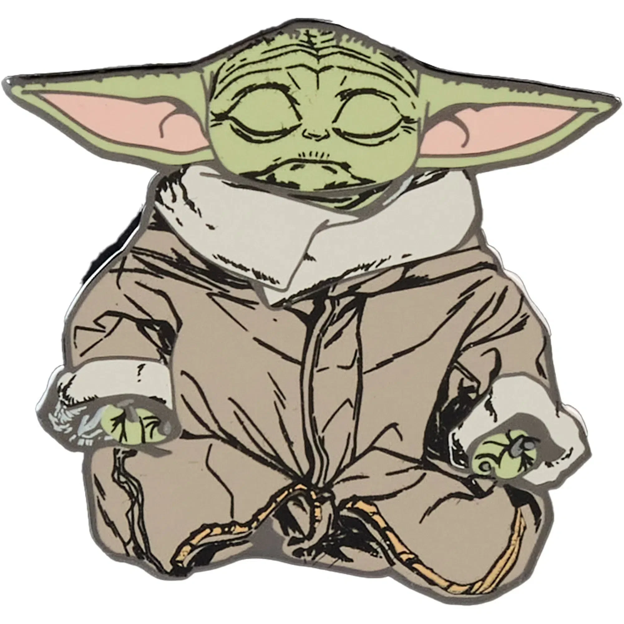Star Wars: The Mandalorian - Grogu & Ahsoka Pin Badge Set (Enamel) - Image 5