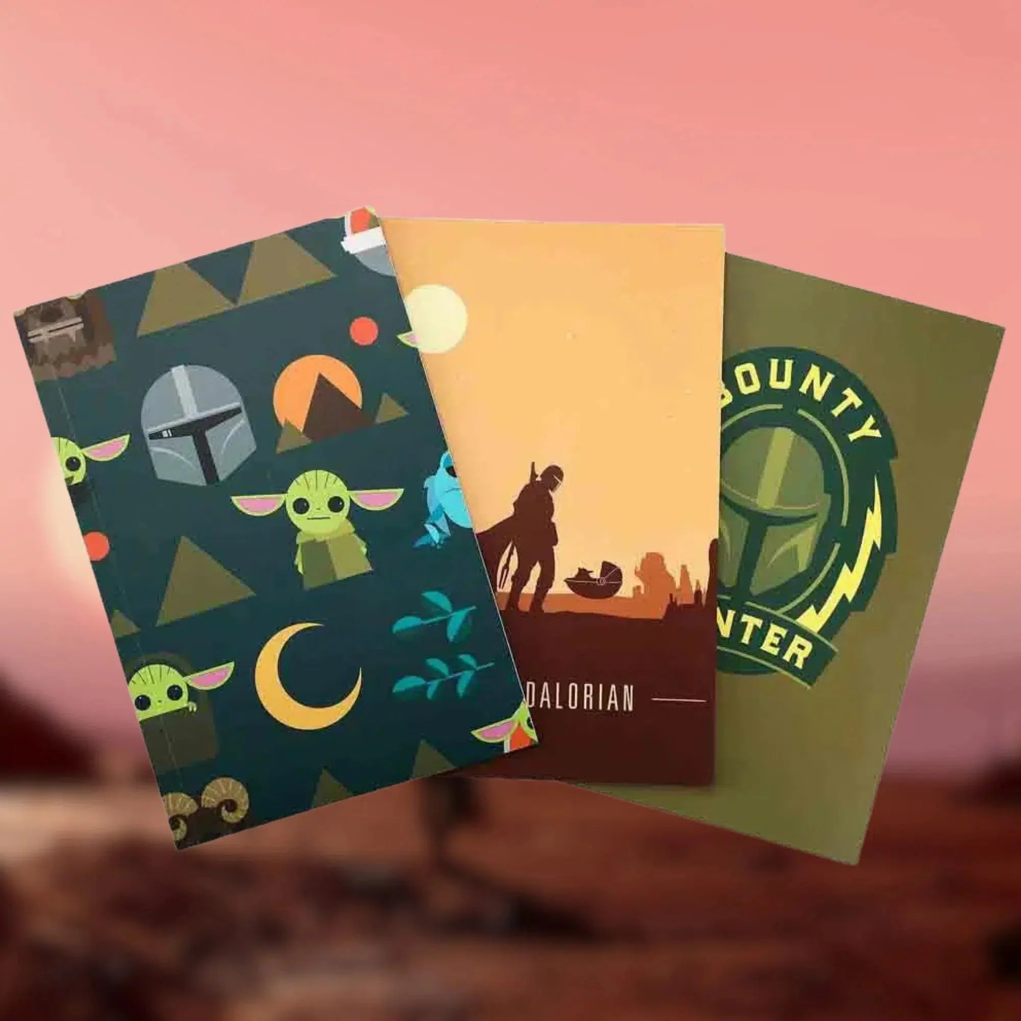 Star Wars: The Mandalorian - Grogu Stationery Gift Set - Bioworld - Notebooks, Pencil Pouch, Floaty Pen - Image 13