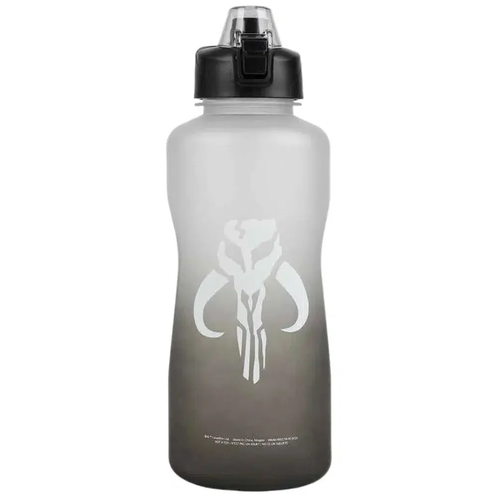 Star Wars: The Mandalorian - Mythosaur Skull Motivational Water Bottle (2L) - Bioworld - Image 2