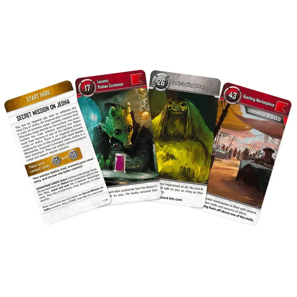 Star Wars: Unlock! - Cooperative Escape Room Board Game for Family, and Adults (1-6 Players, Ages 10+) - Space Cowboys - Image 7