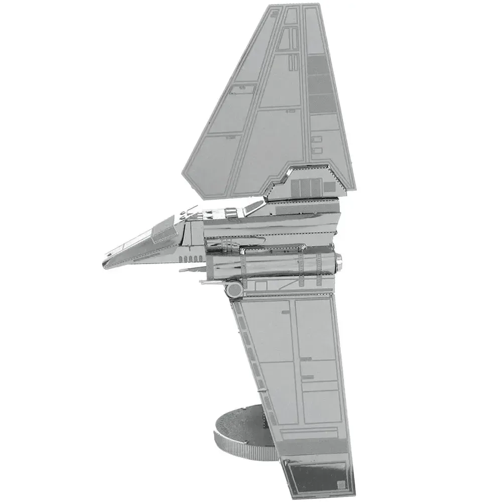 Star Wars - Unpainted Imperial Shuttle Figure Model Kit (Steel, Moderate Difficulty) - Fascinations - Metal Earth Series - Image 6
