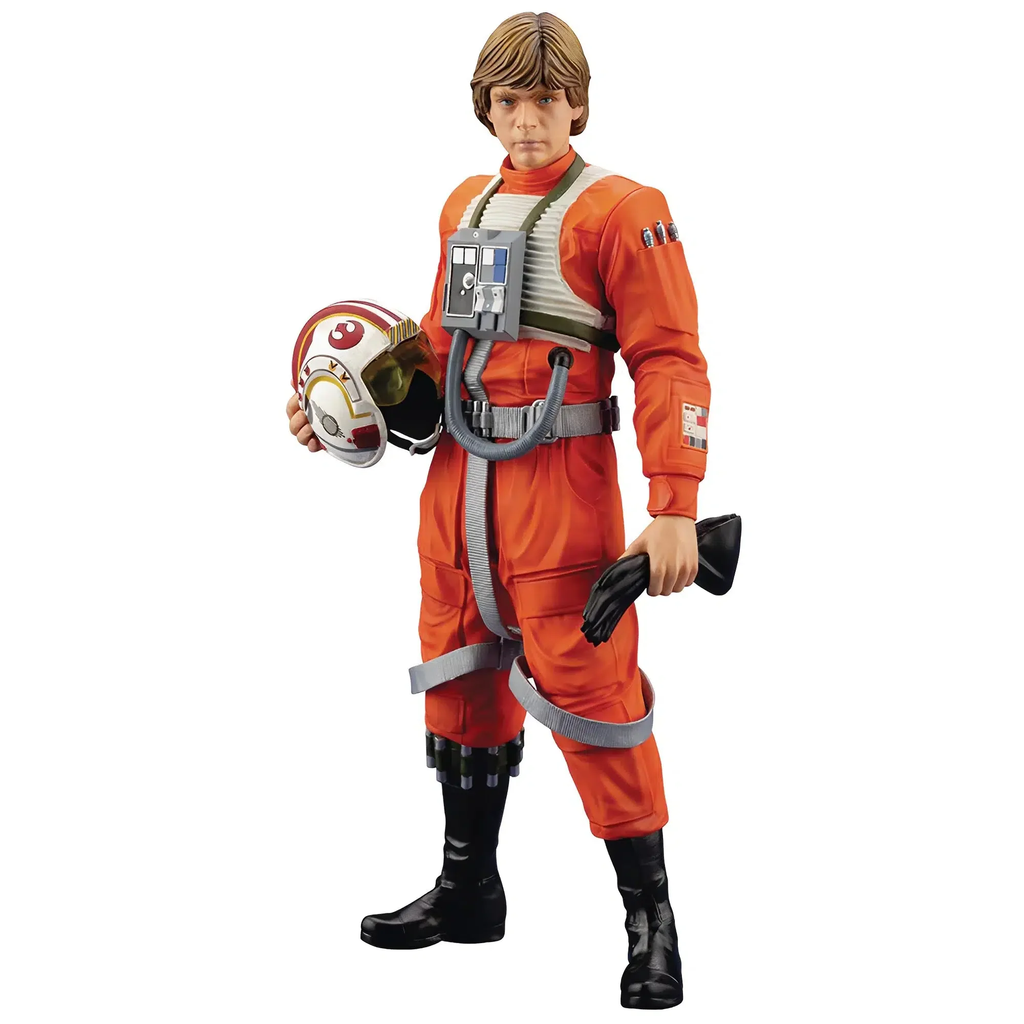 Star Wars - X-Wing Pilot Luke Skywalker Figure Model Kit (1:10 Scale, Pre-Painted) - Kotobukiya - ArtFX+ Series - Image 10