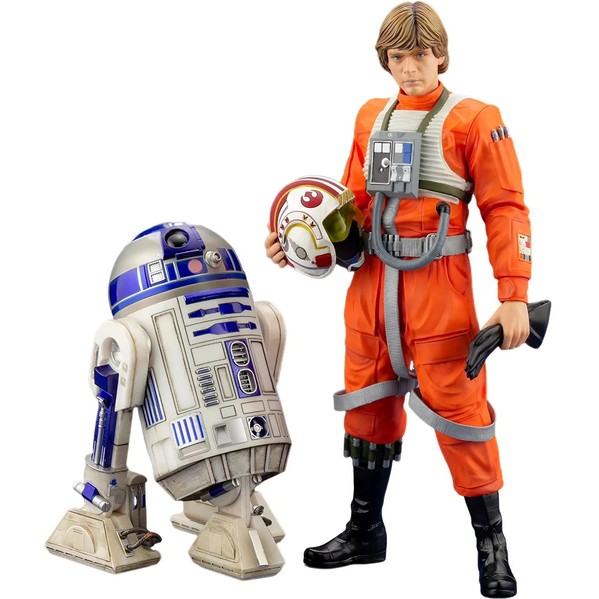 Star Wars - X-Wing Pilot Luke Skywalker Figure Model Kit (1:10 Scale, Pre-Painted) - Kotobukiya - ArtFX+ Series - Image 17