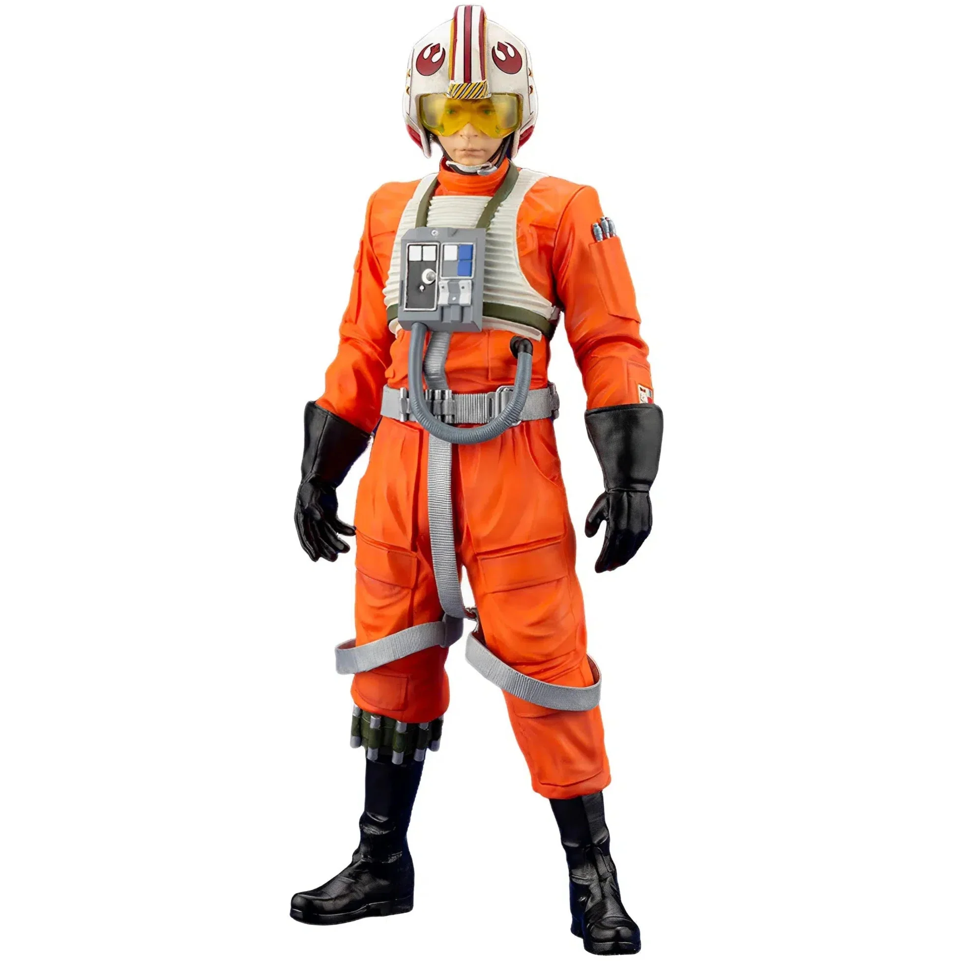 Star Wars - X-Wing Pilot Luke Skywalker Figure Model Kit (1:10 Scale, Pre-Painted) - Kotobukiya - ArtFX+ Series - Image 2