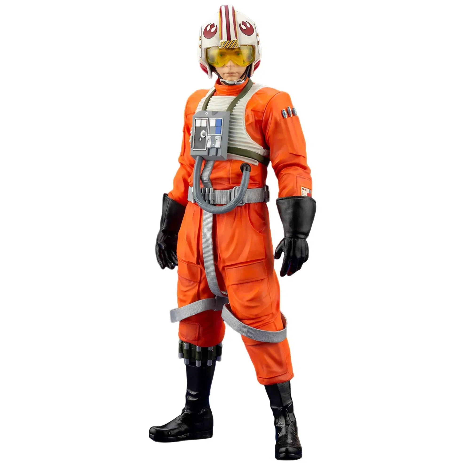 Star Wars - X-Wing Pilot Luke Skywalker Figure Model Kit (1:10 Scale, Pre-Painted) - Kotobukiya - ArtFX+ Series - Image 6