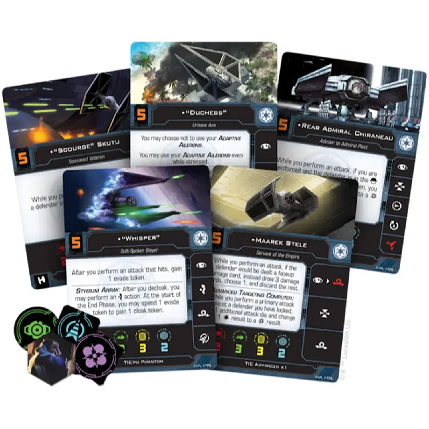 Star Wars X-Wing Second Edition Core Set - Miniature War Board Game for Family, and Adults (2 Players, Ages 14+) - Atomic Mass Games - Image 10