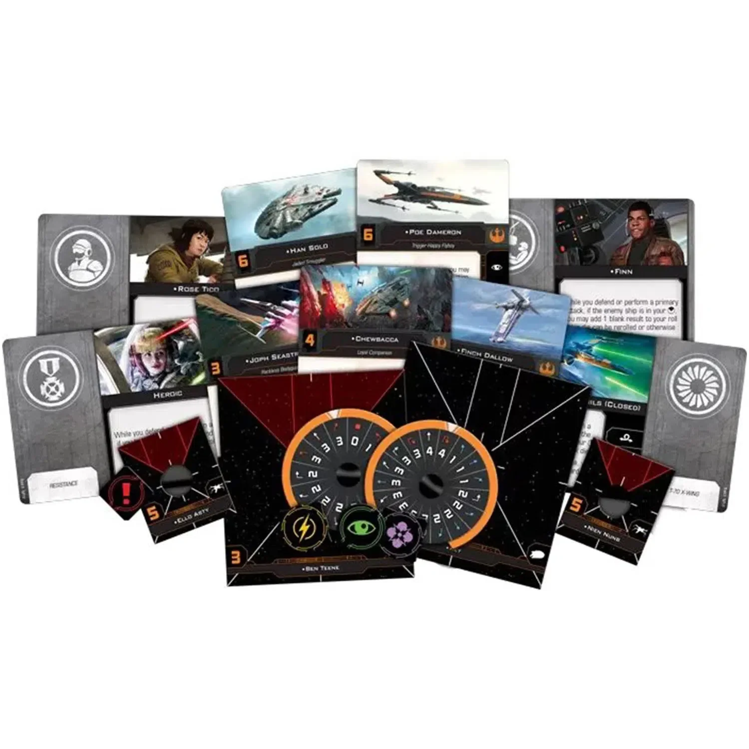 Star Wars X-Wing Second Edition Core Set - Miniature War Board Game for Family, and Adults (2 Players, Ages 14+) - Atomic Mass Games - Image 7