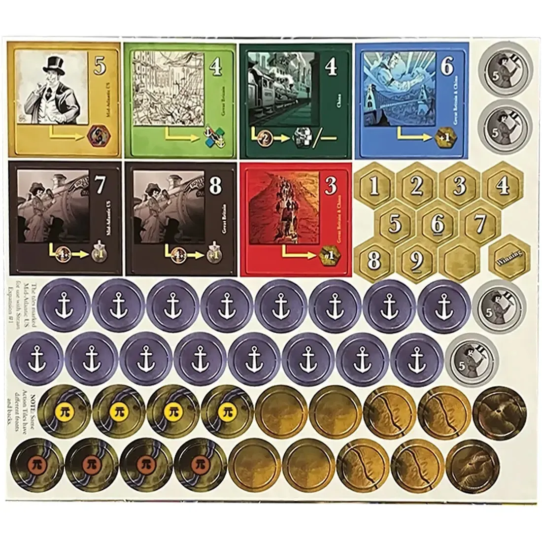 Steam: Rails to Riches [Map Expansion #2] - Board Game Expansion - Mayfair Games - Image 4