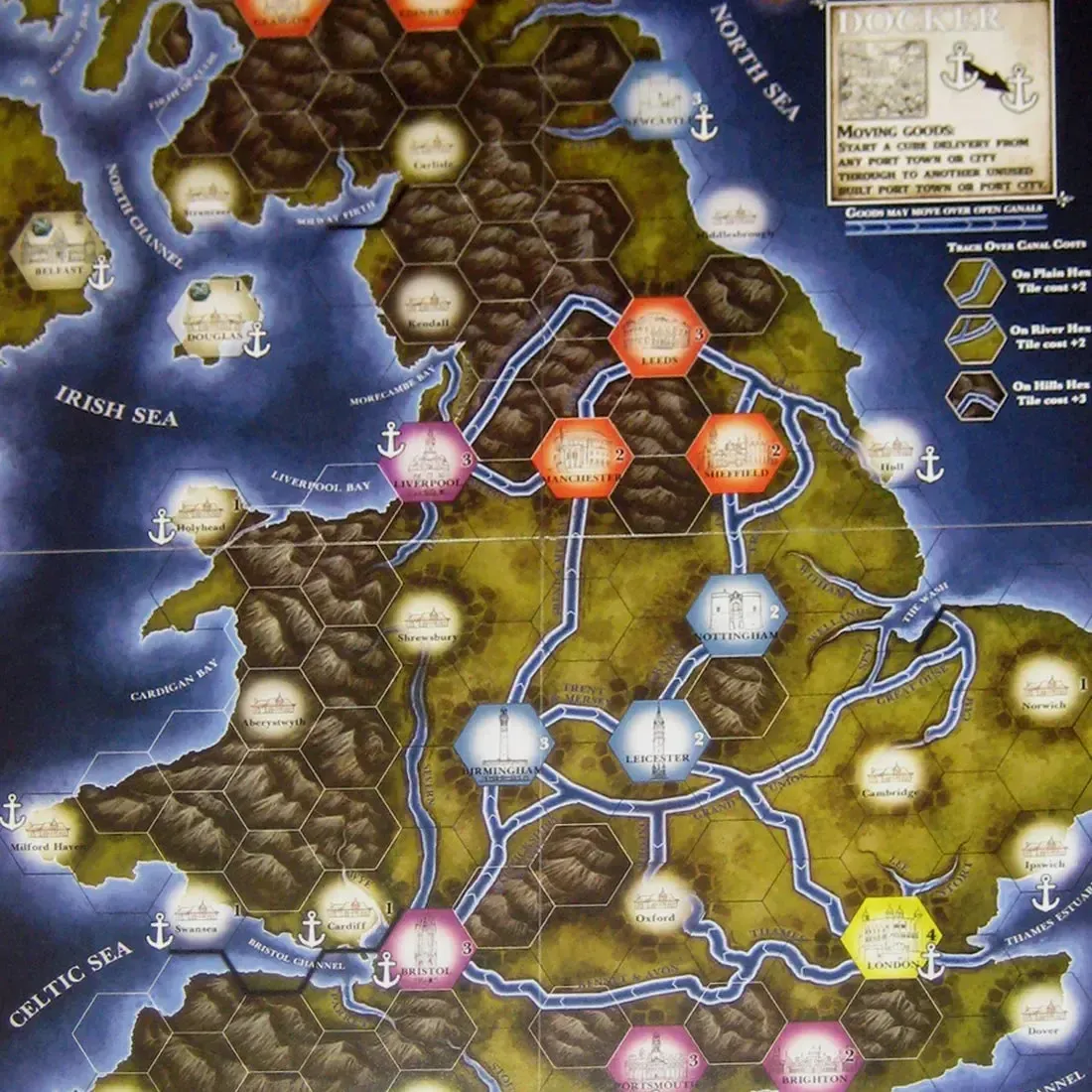Steam: Rails to Riches [Map Expansion #2] - Board Game Expansion - Mayfair Games - Image 5