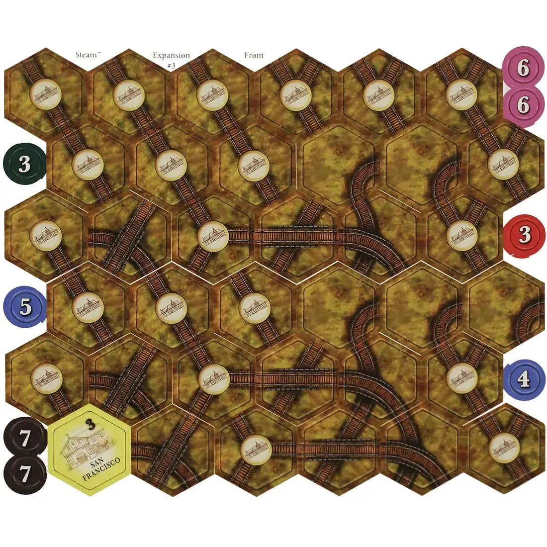 Steam: Rails to Riches [Map Expansion #3] - Board Game Expansion - Mayfair Games - Image 4