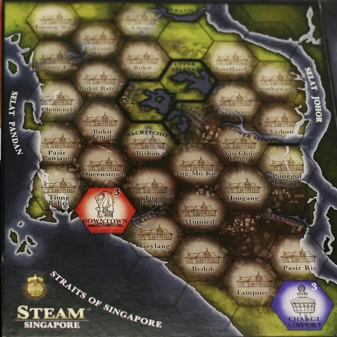 Steam: Rails to Riches [Map Expansion #3] - Board Game Expansion - Mayfair Games - Image 5