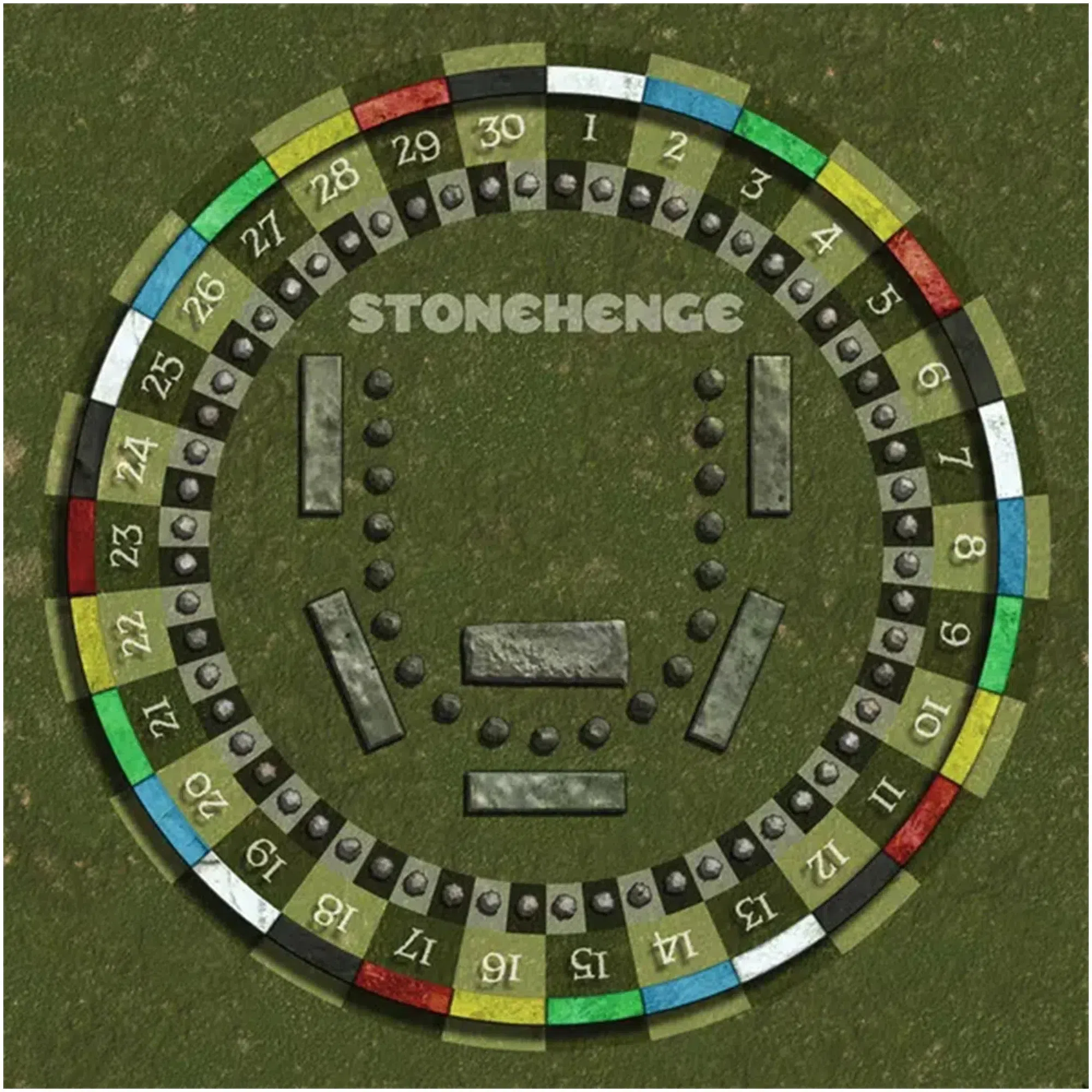 Stonehenge: An Anthology Board Game - Strategy Civilization Board Game for Family, and Adults (3-5 Players, Ages 10+) - Titanic Games - Image 2
