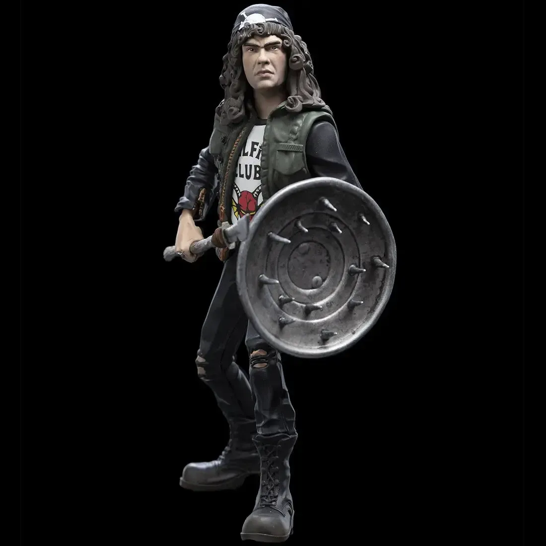 Stranger Things - Eddie Munson with Shield Figure (6.36", Limited Edition: 1 of 3,000) - Weta Workshop - Mini Epics Series (16) - Image 5