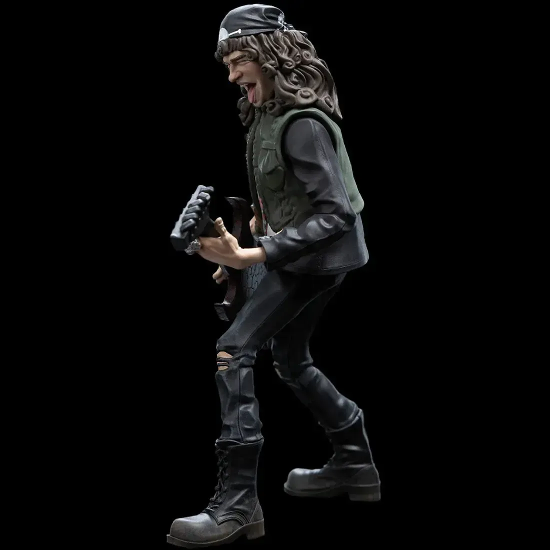 Stranger Things - Rockstar Eddie Munson with Guitar Figure (6.14") - Weta Workshop - Mini Epics Series (15) - Image 4