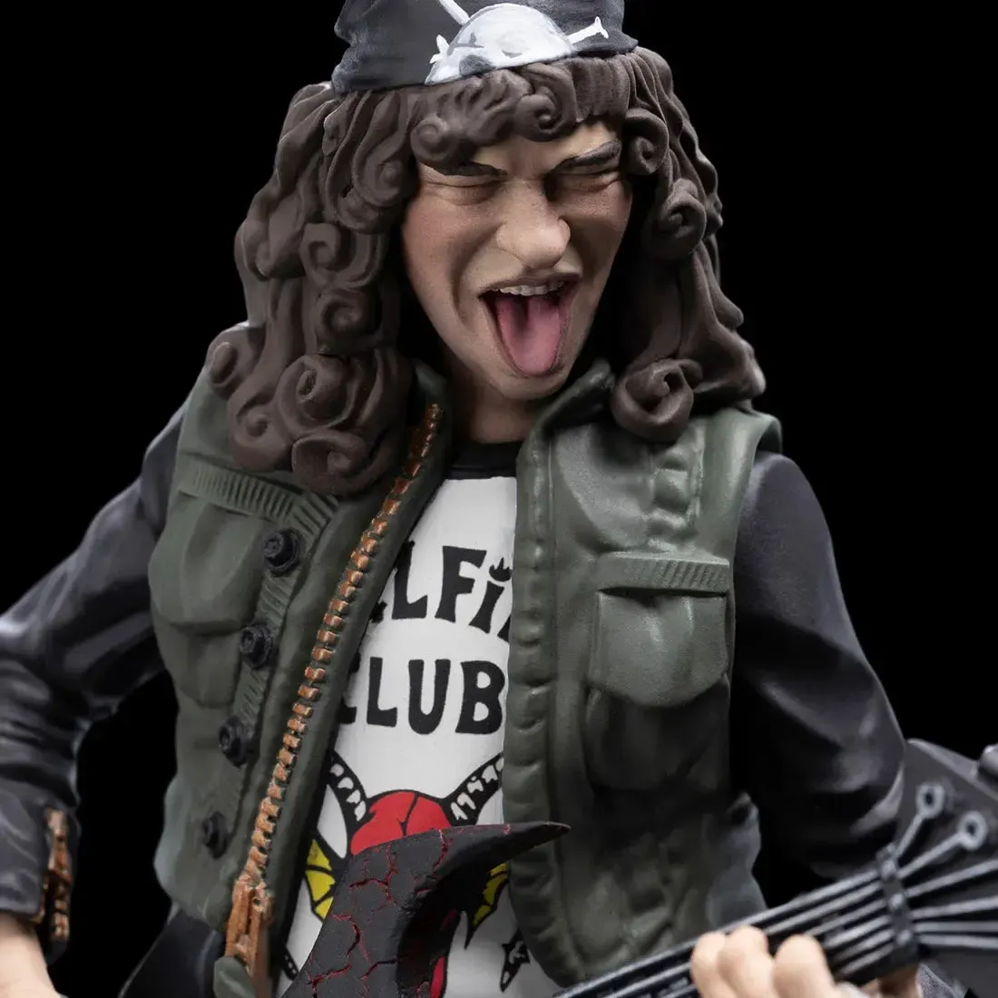 Stranger Things - Rockstar Eddie Munson with Guitar Figure (6.14") - Weta Workshop - Mini Epics Series (15) - Image 6